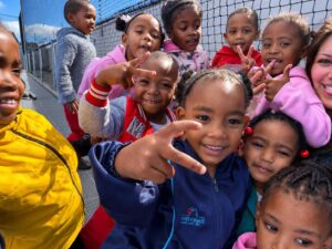 Kinder in Südafrika, die durch Lebenslinien e.V. unterstützt und versorgt werden
